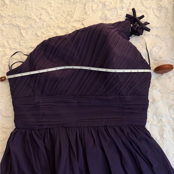 One Shoulder Bridesmaid Maxi Dress - Picture 6 of 7